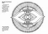Chakra Mandalas coloring pages Download And Print For Free sketch template