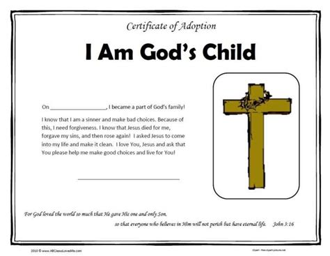 Accepted Jesus Certificates Templates | Bubs Is Coming Upon With Regard To Christian Certificate ...