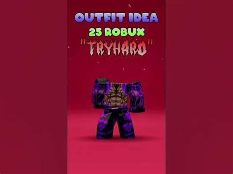 25 Robux Tryhard Roblox Outfits - YouTube