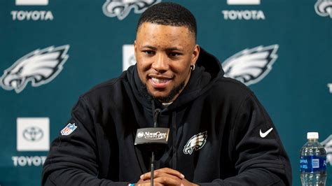 Saquon Barkley embracing fresh start with Philadelphia Eagles | Watch the full news conference ...