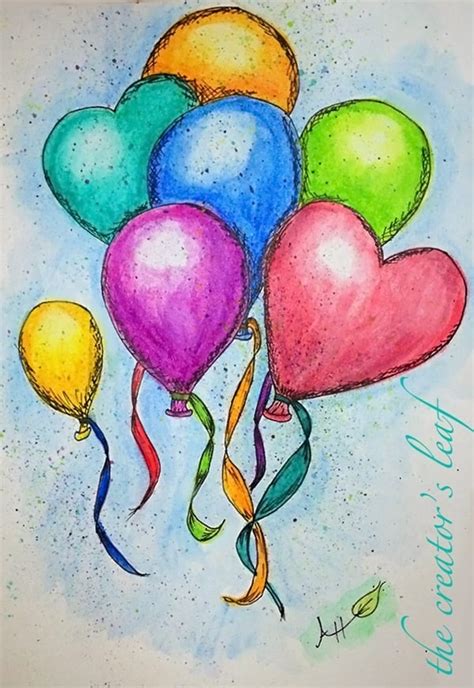 Watercolor Painting Images Easy For Kids - kropkowe-kocie