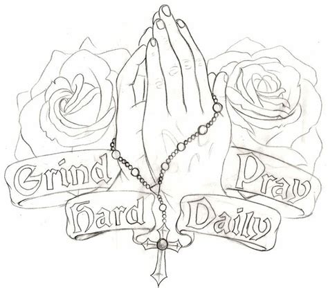 drawings of praying hands - Google Search | Praying hands tattoo, Prayer hands tattoo, Chest ...