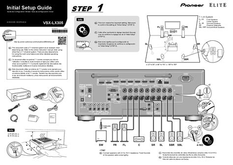 Pioneer Elite VSX-LX305 AV Receiver: Setup Guide, Specs, and Safety ...