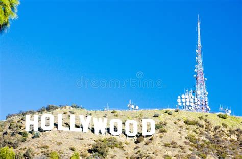 Hollywood Sign, Los Angeles, California, USA Editorial Image - Image of ...