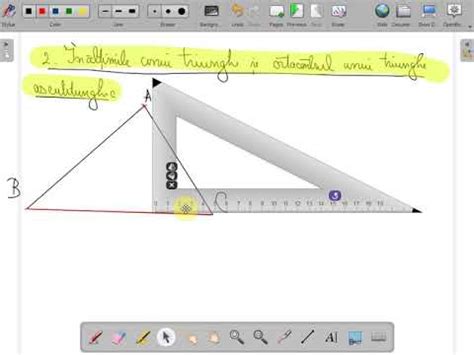 Inaltimile unui triunghi si ortocentrul sau clasa a VI a (www ...