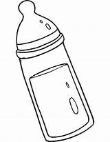 Baby Bottle Coloring Page At GetColoringscom  Free Printable sketch template