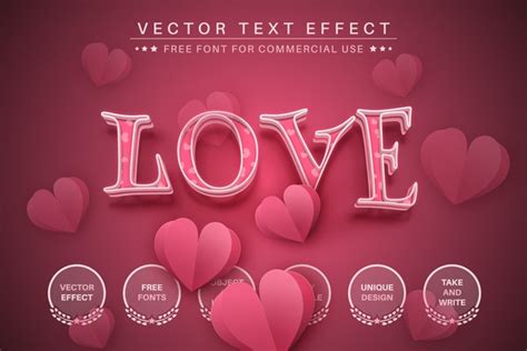 Love Heart - Editable Text Effect, Font Style (1643072)