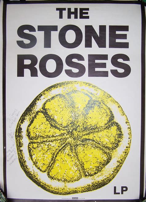 The Stone Roses poster, signed by Mani 1996 | I chanced upon… | Flickr