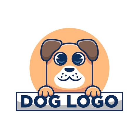 Premium Vector | Cute dog maskot logo vector ilustration