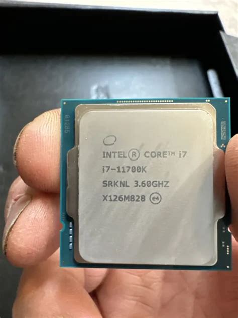 INTEL CORE I7-11700K Processor (5 GHz, 8 Cores, Socket FCLGA1200) Box -... $136.00 - PicClick