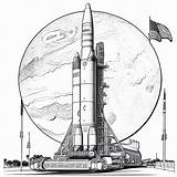 Rocket Coloring Book Printable Rocket Ship Coloring Pages For Kids  sketch template