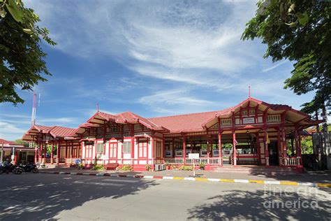 Hua Hin railway station, Thailand Photograph by Roberto Morgenthaler - Fine Art America