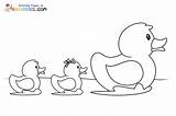 Mewarnai Patinho Pato Bebek Canard Paud 1451 Coloriages Animales Feio  sketch template