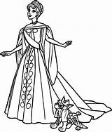 Awesome Anastasia In White Dress Coloring Page Disney  sketch template