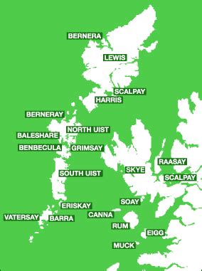 BBC Scotland - Island Blogging - The Western Isles - Maps