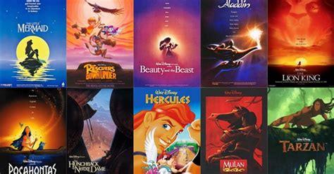 Animated Movies of the 1990s - How many have you seen?