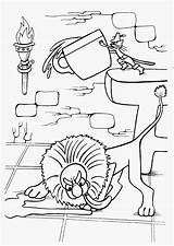 Puss In Boots And Ogre Turned Into A Lion coloring Page  Download sketch template