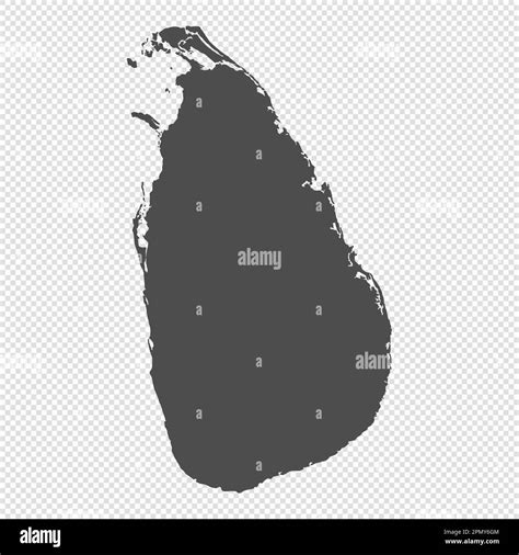 High Detailed Map Of Sri Lanka With Navigation Vector - vrogue.co