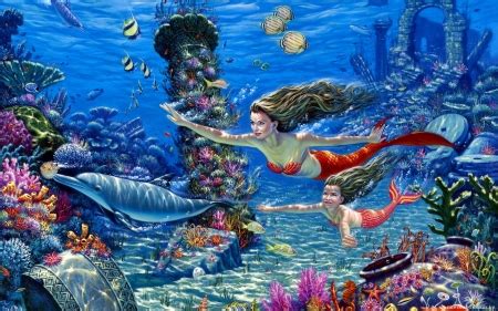 mermaid kingdom - Fantasy & Abstract Background Wallpapers on Desktop Nexus (Image 2305465)