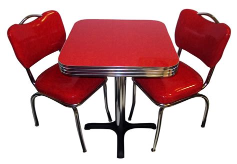 Retro Cafe Seating: Restaurant, Home, Chrome, Diner, Table and Chairs ...