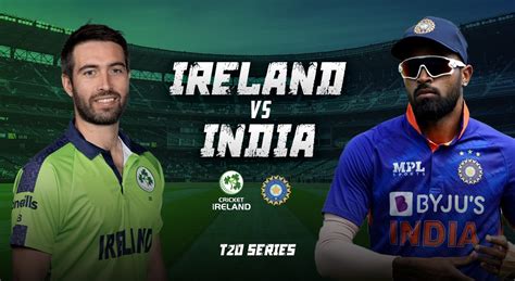 IRE vs IND confirmed between August 18-23 as Ireland Men look forward ...