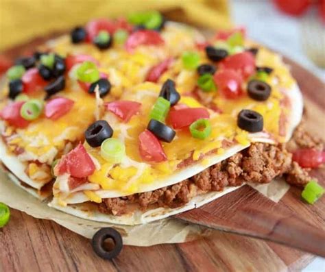 Taco Bell Mexican Pizza Recipe In The Air Fryer - Fork To Spoon ...