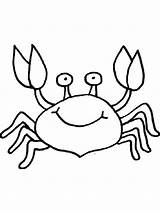 Cartoon Easy Crab coloring Page  Download Print Or Color Online For Free sketch template