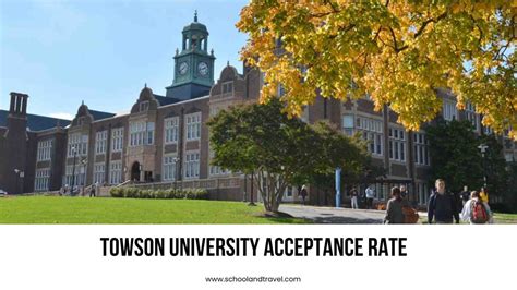 Towson University Acceptance Rate (FAQs) | 2023