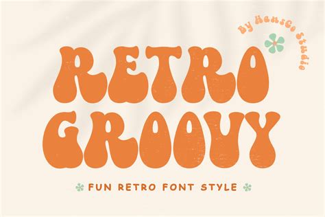 Retro Groovy Font | hansco | FontSpace