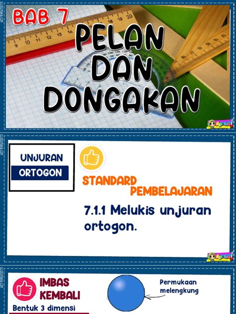 Bab 7 Pelan Dan Dongakan | PDF