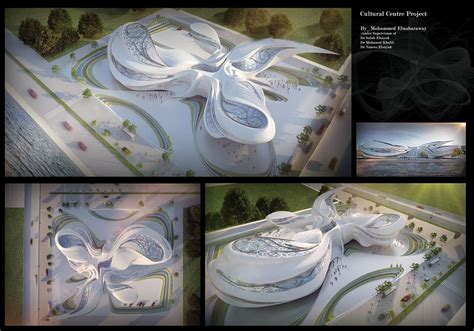 Culture Center 3rd year architecture :: Behance