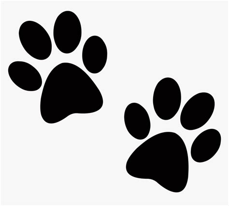 Paw Print Free Dog Clip Art On Clipart Transparent - Dog Paw Print, HD ...