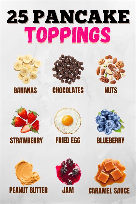 25 Best Pancake Toppings - Insanely Good