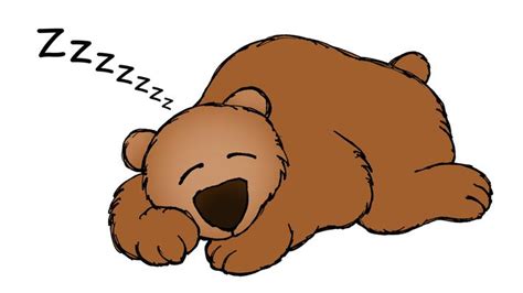 Cave clipart sleeping bear, Cave sleeping bear Transparent FREE for ...