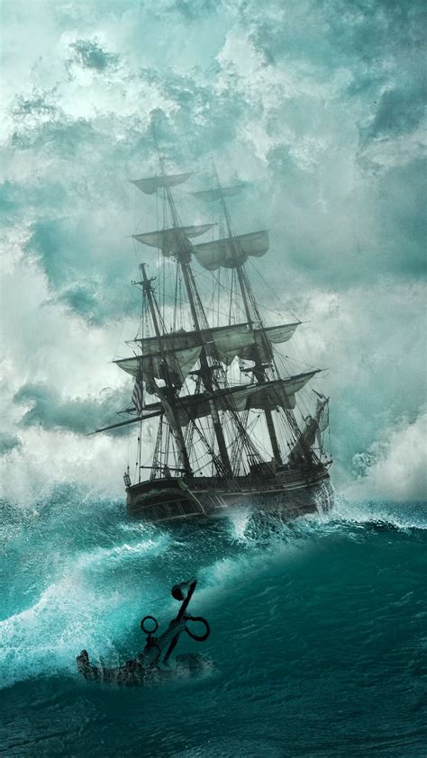 Ship In Storm Wallpapers - Wallpaper Cave