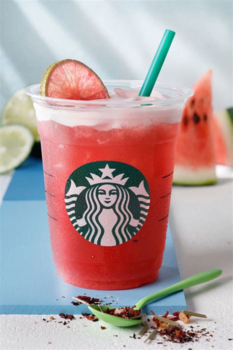 Starbucks Adds A Stunning Watermelon Tea We Need To Try NOW