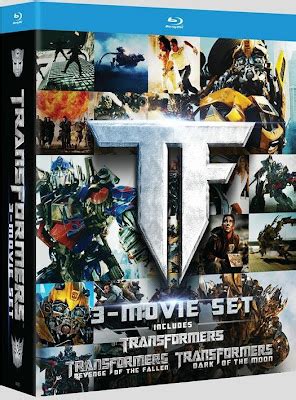 Transformers Live Action Movie Blog (TFLAMB): Transformers Trilogy Release Date, Cover