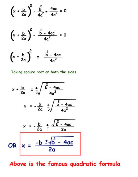 Quadratic Equation Formula Explained - Tessshebaylo