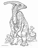 Parasaurolophus Coloring Page  Home sketch template