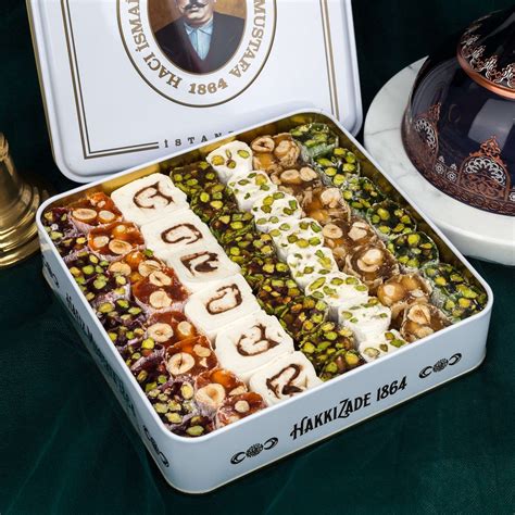 Buy Assorted Turkish Delight Box, 1100g - Grand Bazaar Istanbul Online ...