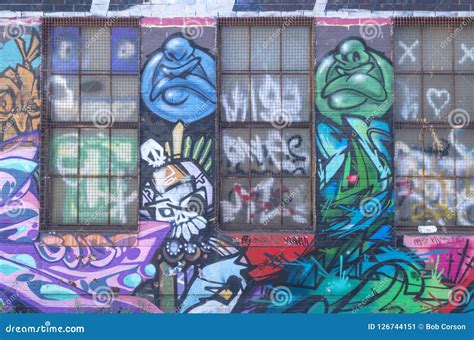 Toronto`s Graffiti Alley 23 Editorial Photo - Image of canada, toronto ...