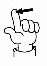 Malvorlage Finger  Kostenlose Ausmalbilder Zum Ausdrucken Bild 26922 sketch template