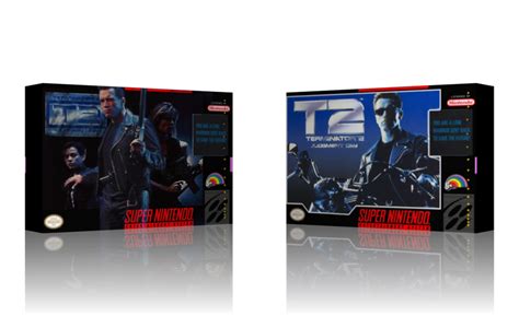 SNES Terminator 2 Judgment Day Cover by ShoguN86 on DeviantArt