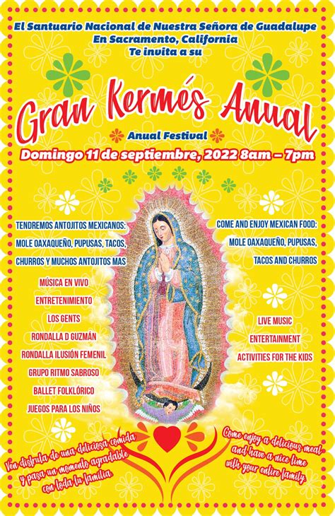 Our Lady of Guadalupe Church Annual Festival, National Shrine of Our Lady of Guadalupe at ...