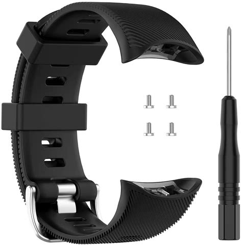 Disscool Replacement Wrist Bands for Garmin Forerunner 45/45S,Soft Silicone Wrist Strap for ...