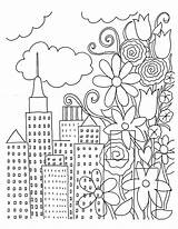 Printable Mindfulness Coloring Pages sketch template