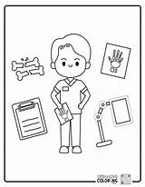 43 Medical Professionals Coloring Pages Free PDF Printables  Simply sketch template