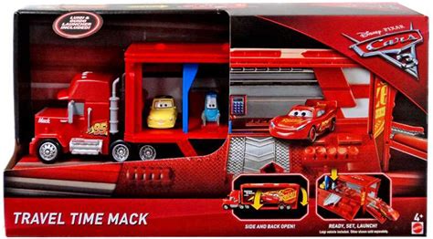 Disney Pixar Cars Cars 3 Travel Time Mack Playset with Luigi Guido Mattel Toys - ToyWiz