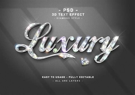 Diamond Text Effect Images - Free Download on Freepik