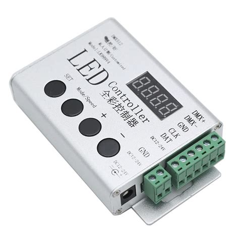 DC12-24V RF Wireless LED Controller For Dream Color Addressable LED Strip Light [CONFULL-RF25K ...